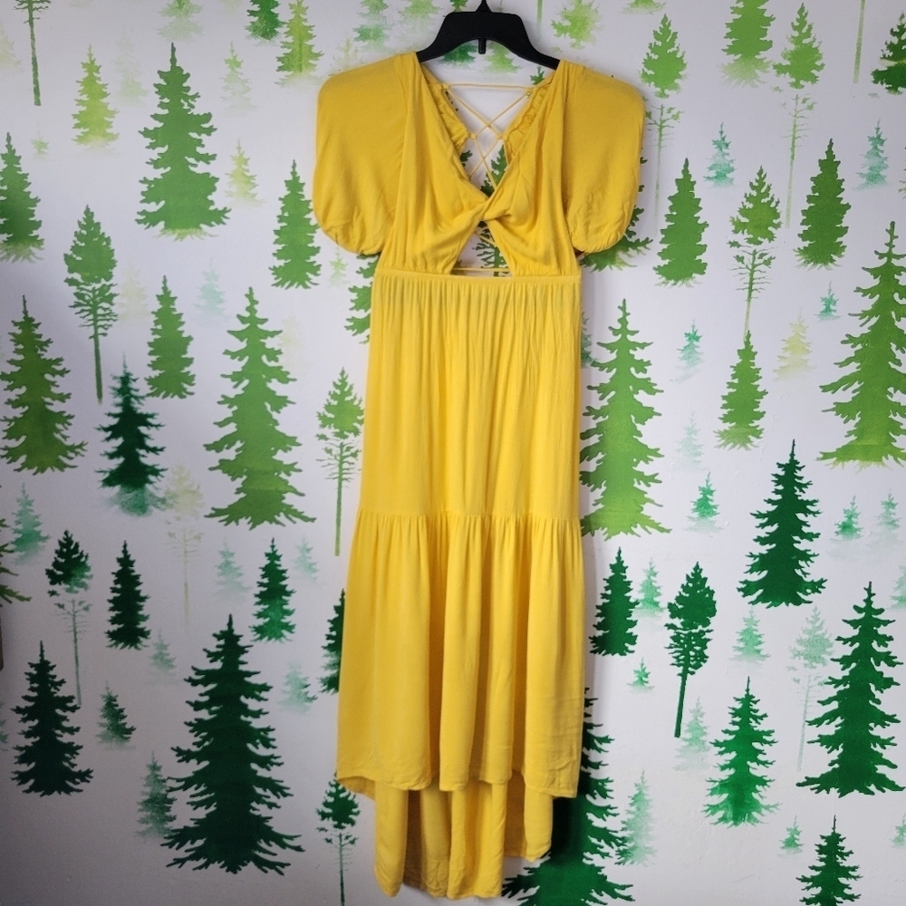 Small Shein Yellow long lightweight Dress